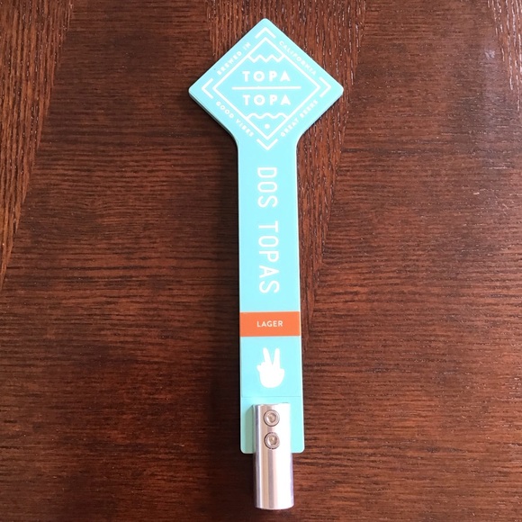 FINAL SALE Topa Topa Brewing Company Dos Topas Lager Tap Handle - Picture 3 of 3